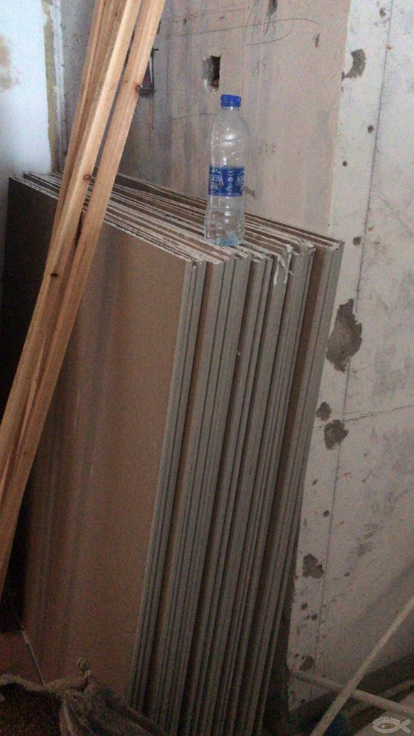 木作進場，我們家不懂是不是第一家泥水和木作一起施工的